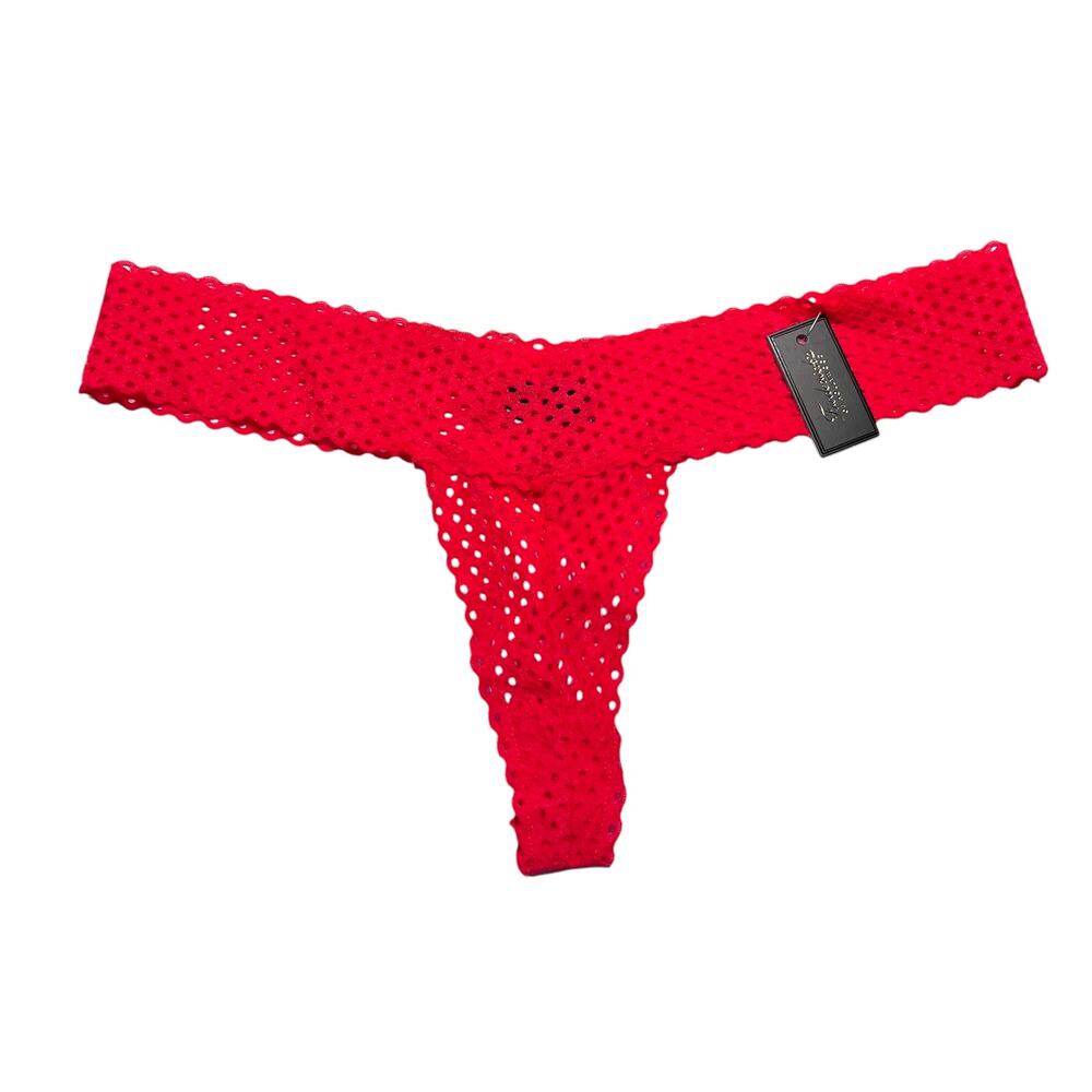 Frederick's of Hollywood Abby Rose Mesh Thong Ski Patrol Size 2X